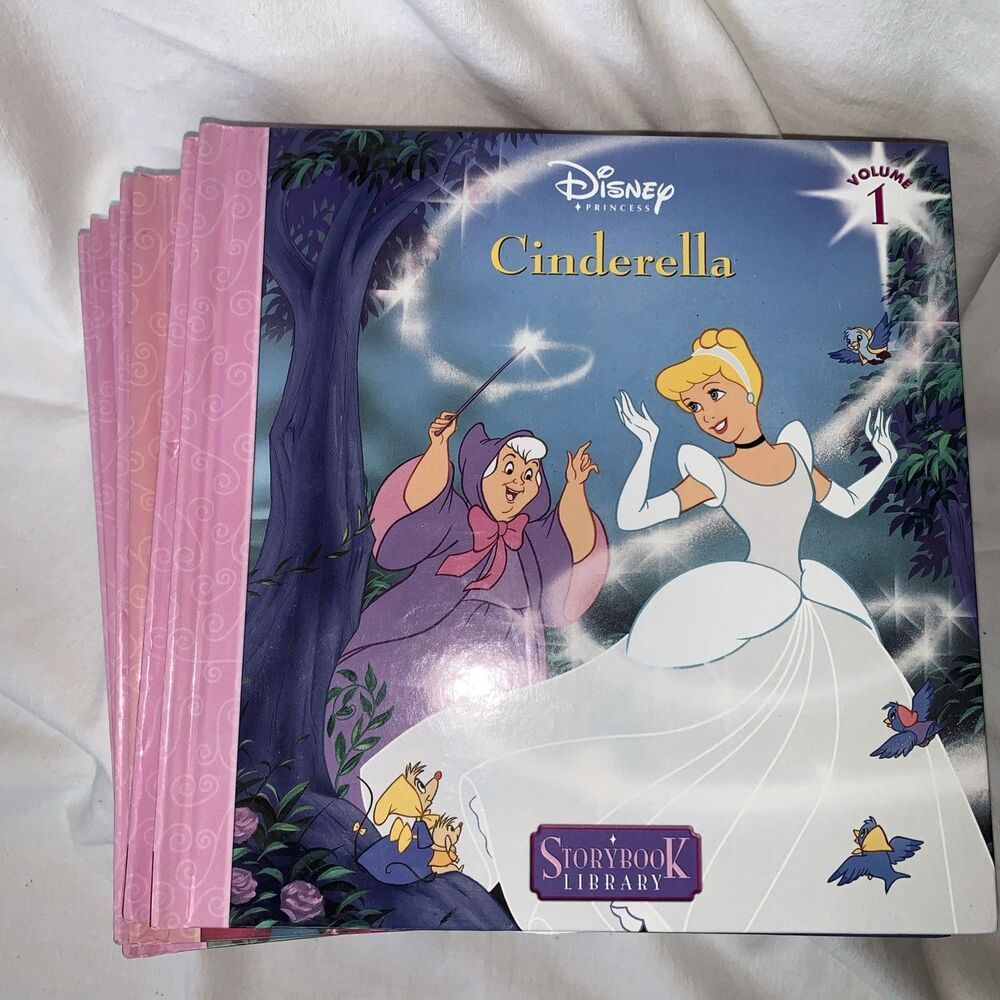 11 Unread Disney Princess Storybook Library Series - Books1 To 12 w/ No #10 EUC